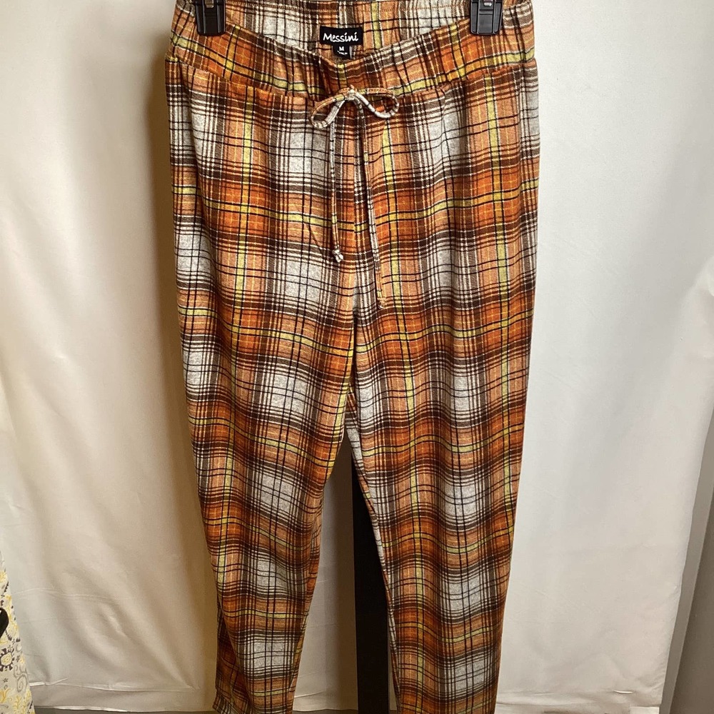 Messini Plaid lounge pants